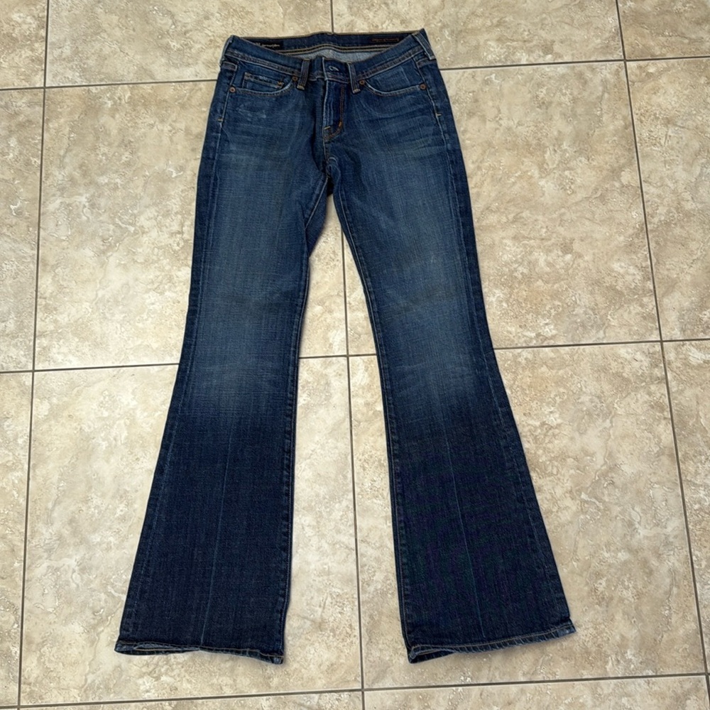citizen of humanity ingrid #002 low waist flare stretch, Size 27, Like New